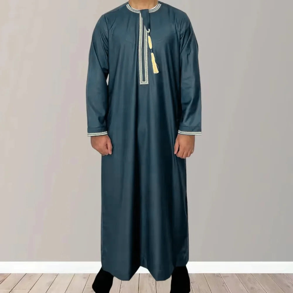 Djellaba Homme Moderne – Manche Longue – Confort & Élégante