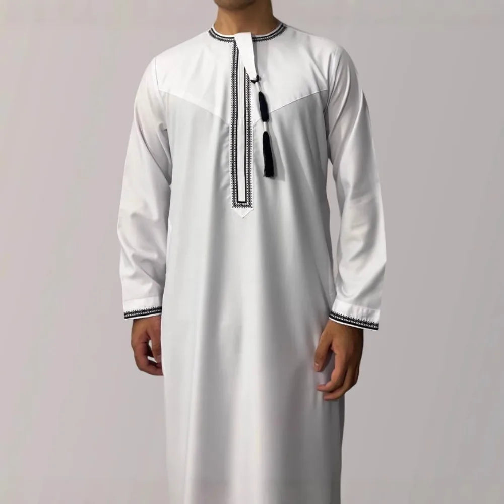 Djellaba Homme Moderne – Manche Longue – Confort & Élégante